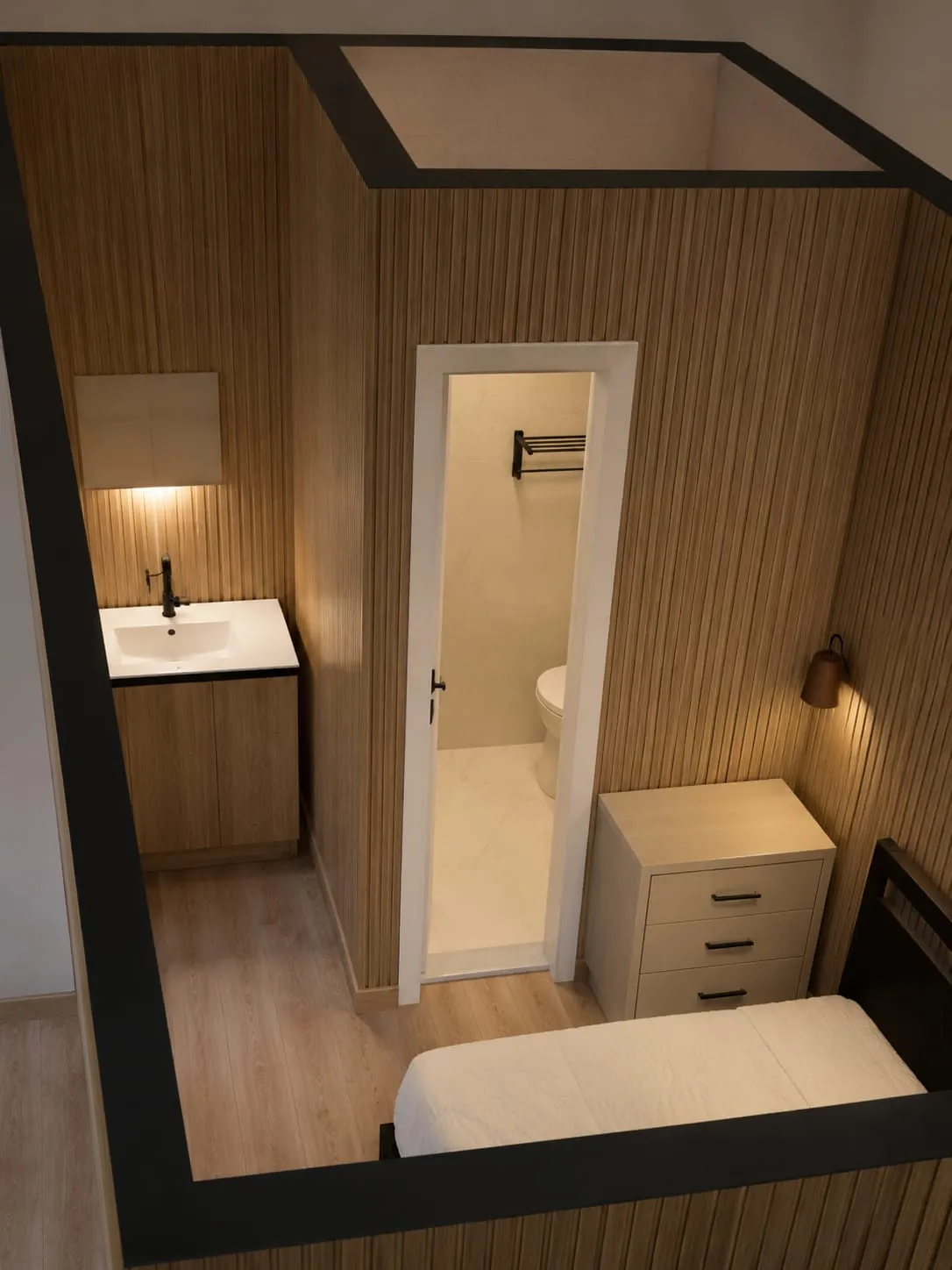 Interior del box modular